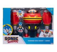 Jakks Pacific Sonic Set Gigante di Battaglia con Robot Eggman da 23 cm