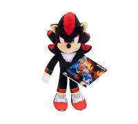 JAKKS Pacific Sonic The Hedgehog 3 Movie Shadow 2024 - Peluche da 23 cm