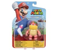 Jakks Pacific Super Mario - Action Figure Pom Pom con Boomerang, 10,2 cm