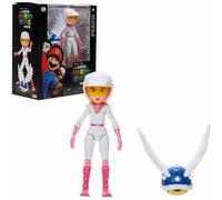 Nintendo Super Mario Movie - Action figure di Biker Peach alta 13 cm, articolata