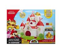 Jakks Pacific Super Mario Castello del Fungo Playset con Bowser