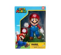 Jakks Pacific Super Mario con Fungo rosso 10 cm