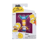 JAKKS Pacific The Simpsons - Action figure di Bart Simpson da 6,3 cm, con cappello da clown Krusty