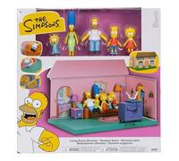 Jakks Pacific The Simpsons - Diorama con personaggi della famiglia, effetti interattivi, per bambini dai 4 anni in su