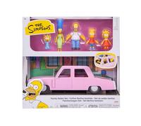JAKKS Pacific The Simpsons Family Figure con Sedan Vehicle Playset
