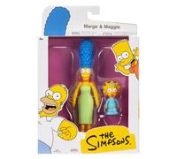 JAKKS Pacific The Simpsons Onda 3 Marge & Maggie 5 " Figura 2-Pack Nuovo