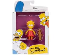 JAKKS Pacific The Simpsons Wave 2 Lisa Con Sassofono Figura 5" Nuova Sigillata