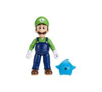 Jakks Pacific The Super Mario Galaxy Movie - Statuetta Luigi da 15 cm
