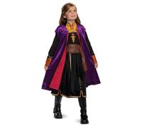 JAKKS PACIFIC Travestimento deluxe Anna Frozen bambina - 7-8 anni (124-136 cm)
