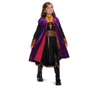 JAKKS PACIFIC Travestimento deluxe Anna Frozen bambina - 7-8 anni (124-136 cm)