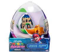 Super Mario Galaxy Movie - Playset Uovo di Yoshi con Yoshi da 4 cm e personaggio esclusivo Fire Mario