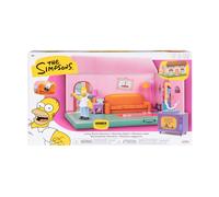The simpsons - playset - la casa dei simpson - set da gioco in scala da 2,5 pollici e accessori