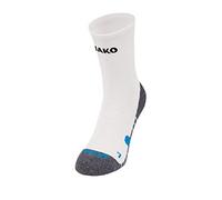 Jako 3911 - Calze da Allenamento Unisex per Adulti, Bianco, Taglia 5