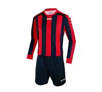 Jako 4362, Maglia da Calcio Inter Uomo, Multicolore (Rosso/Nero), L