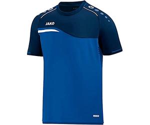 Jako 6118 Competition 2.0 - T-Shirt Donna, Blu/Marino, 38