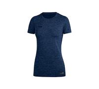 JAKO 6129 Premium Basics - T-Shirt Donna, Marino, 36