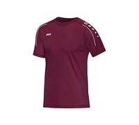 Jako 6150 Classico - T-Shirt Uomo, Bordeaux, 4XL