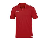 Jako 6319 Striker 2.0 - Polo Uomo, Rosso, L