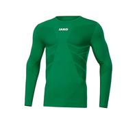 Jako 6455 Comfort 2.0 - Maglia Intima a Maniche Lunghe per Bambini, Verde Sport, 3XS