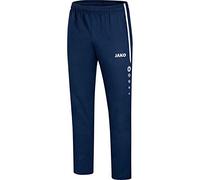 JAKO 6519 - Pantaloni da Donna Striker 2.0, Colore: Blu Marino/Giallo Fluo, Taglia 48