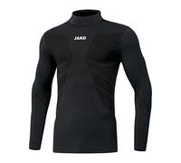 Jako 6955 Comfort 2.0 - Maglia da Bambino con Collo Alto, Nero, Taglia 3XS