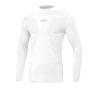 Jako 6955 Comfort 2.0 - Maglia da Uomo con Collo Alto, Bianco, Taglia XL