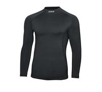 JAKO 6957 Maglia Invernale da Uomo con Collo Alto, Nero, Taglia Xl
