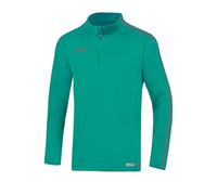 Jako 8619 Striker 2.0 - Ziptop per Bambini, Turchese, Taglia 152