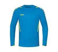 JAKO 8821 - Felpa Unisex per Bambini, Unisex - Bambini, Maglia di Tuta, 8821, Jako Blu/Giallo Fluo., 128