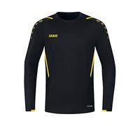 JAKO 8821 - Felpa Unisex per Bambini, Unisex - Bambini, Maglia di Tuta, 8821, Nero/Citro, 116