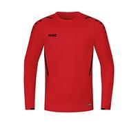 JAKO 8821 - Felpa Unisex per Bambini, Unisex - Bambini, Maglia di Tuta, 8821, Rosso/Nero, 152