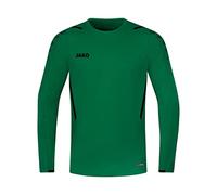 JAKO 8821 - Felpa Unisex per Bambini, Unisex - Bambini, Maglia di Tuta, 8821, Verde/Nero, 128