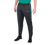 JAKO Active - Pantaloni da Allenamento da Uomo, Uomo, 8495, Antracite/Turchese, M