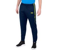 JAKO Pantaloni da Allenamento Active, Marine/Neongelb, S Uomo