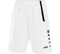 Jako Bambini Calcio Sport Pantaloni Torino, Bambini, Fußball Sporthose Turin, Bianco/Nero, 152