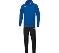 JAKO Base con Cappuccio, Tuta da Jogging Uomo, Blu Reale, XXL