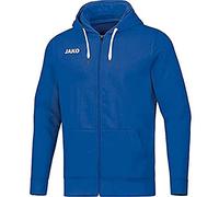 JAKO Base, Giacca con Cappuccio Donna, Blu Reale, 38