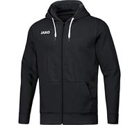 JAKO Base, Giacca con Cappuccio Donna, Nero, 38