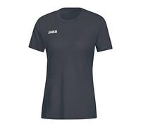 Jako Base, Maglietta Womens, Antracite, 40