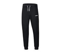 JAKO Base mit Bündchen, Pantaloni da Jogging Uomo, Nero, M