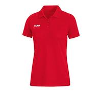 JAKO Base, Polo Donna, Colore: Rosso, 36