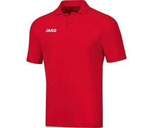 JAKO Base, Polo Donna, Colore: Rosso, 36