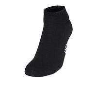 JAKO Basic Socks - Confezione da 3 Paia di Calzini Unisex, Taglia 4, Colore: Nero