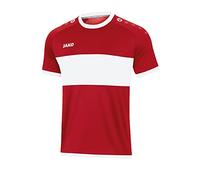 JAKO Boca KA, Maglietta Uomo, Peperoncino Rosso/Bianco, S