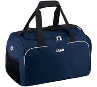 JAKO - Borsa sportiva classica, in bambù, 38 x 21 x 28 cm (L x P x A), colore: Blu marino