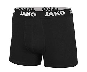 JAKO Boxer da Uomo, Confezione da 2 Pezzi, Nero, XL