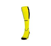 JAKO - Calzettoni unisex Lazio, Unisex - Adulto, Calzettoni, 3866, giallo fluo/nero, 2 (31-34)