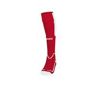 JAKO - Calzettoni unisex Lazio, Unisex - Adulto, Calzettoni, 3866, peperoncino rosso/bianco, 4 (39-42)