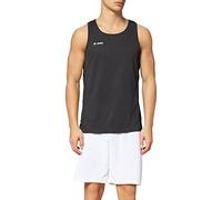 JAKO Canotta da Uomo Run 2.0, Uomo, Canotta, 6075, Nero, L