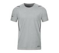 JAKO T-Shirt Maglietta Challenge, Grigio Chiaro mélange/Antracite Chiaro, L Uomo